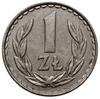 1 złoty 1983, Warszawa; nominał 1, bez napisu PRÓBA; Parchimowicz P216g; miedzionikiel 25 mm,  7.5..