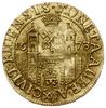 dukat, 1673, mennica Ryga; Aw: Popiersie władcy w prawo, CAROLUS D G SVEC GOTHVAND REX;  Rw: Herb ..