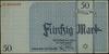 50 marek 15.05.1940; numeracja 008639, papier ze znakiem wodnym; Lucow 868 (R6), Miłczak L7b,  Cam..