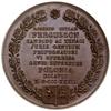 medal pamiątkowy - Robert Cutlar Fergusson, 1832, Paryż (?), projektu Władysława Oleszczyńskiego; ..