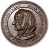 medal wybity w podzięce Zofii Potockiej, 1867, Wiedeń, projektu Karola Radnitzky’ego; Aw: Głowa Zo..