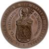 Galicja; medal na pamiątkę 300. rocznicy założenia gimnazjum św. Anny w Krakowie, 1888, Wiedeń,  p..