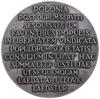 medal na pamiątkę przyjęcia Polski do Ligi Narodów, 1926, Warszawa, projektu Józefa Aumillera;  Aw..