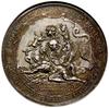 medal wybity w celu upamiętnienia morderstwa braci de Witt, 1672, autorstwa Pierre’a Aury’ego; Aw:..