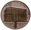 medal wybity na pamiątkę otwarcia nowego budynku giełdy w Rydze, 1856, projektu Friedricha Wilhelm..