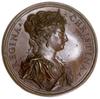 medal, bez daty (ok. 1674), autorstwa Charlesa-Jeana-Françoisa Chérona; Aw: Popiersie Krystyny w p..