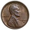 1 cent, 1909 S, mennica San Francisco; typ Lincoln, litery VDB (inicjały Victora D. Brennera,  pro..