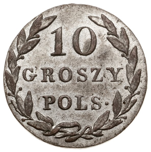 10 groszy, 1825 IB, Warszawa