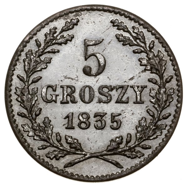 5 groszy, 1835, Wiedeń