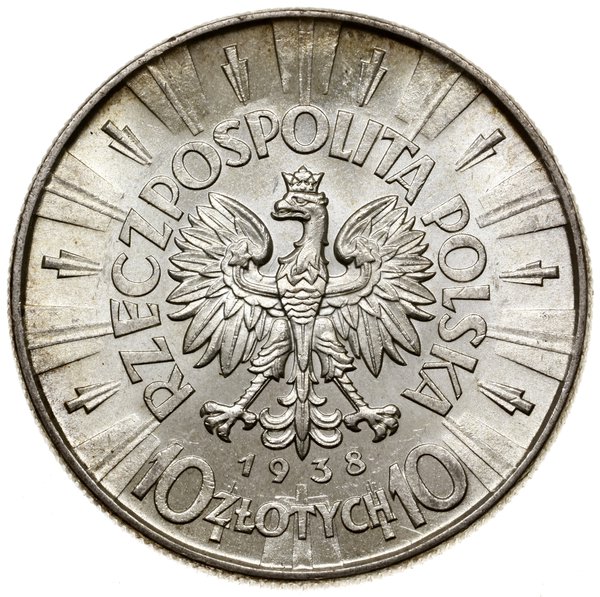 10 złotych, 1938, Warszawa