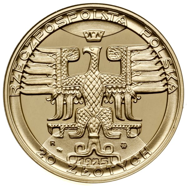 100, 50, 20 i 10 złotych, 1925, Mennica Warszaws