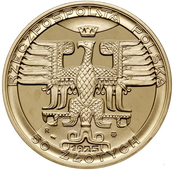 100, 50, 20 i 10 złotych, 1925, Mennica Warszaws