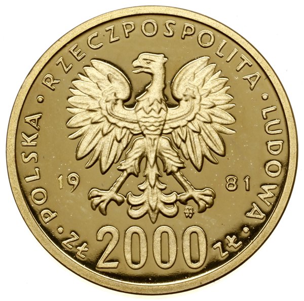 2.000 złotych, 1981, Warszawa