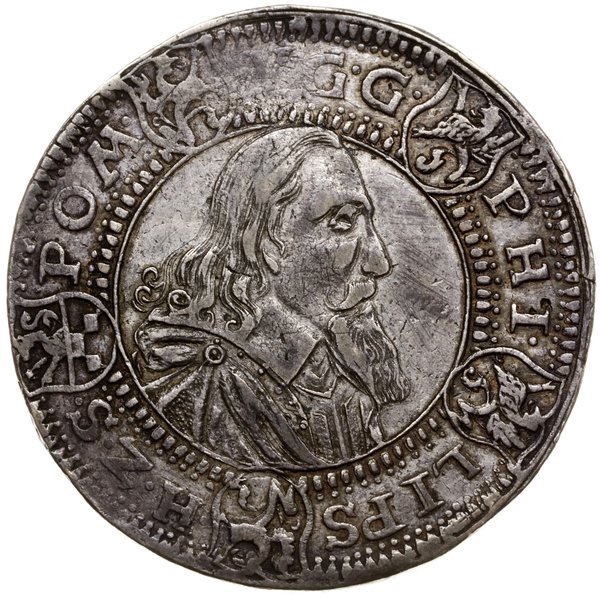 Talar, 1613, Szczecin; Aw: Popiersie księcia zwr