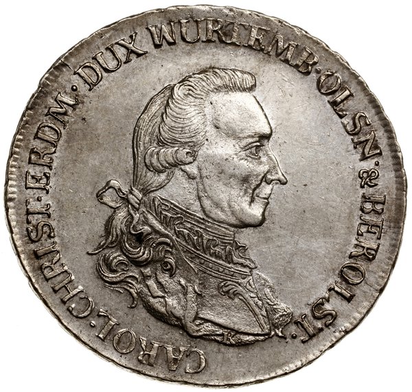 Talar, 1785 B, Wrocław; Aw: Popiersie w prawo z 