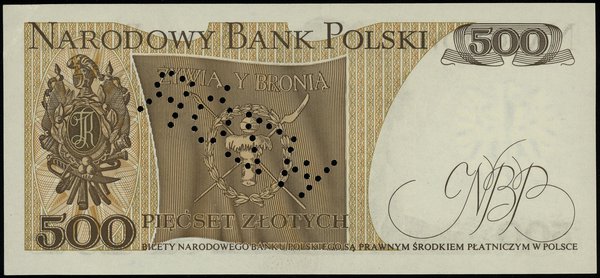 500 złotych, 16.12.1974