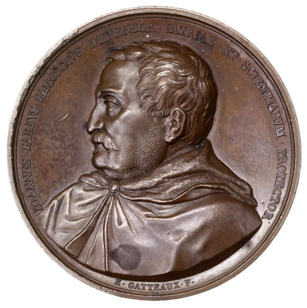 Medal na pamiątkę przeniesienia Akademii z Zamoś