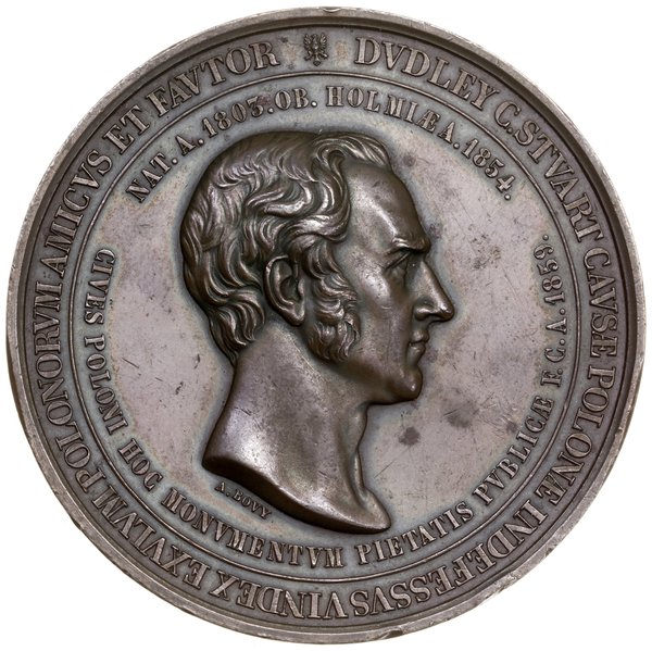 Medal upamiętniający sir Dudleya C. Stuarta, wie