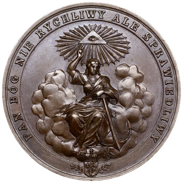 Medal na pamiątkę „rzezi kroskiej”, 1893, projek
