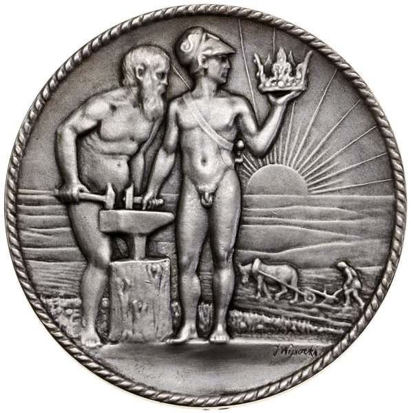 Medal Legiony Polskie, 1916, medal projektu Jana Wysockiego, Wiedeń