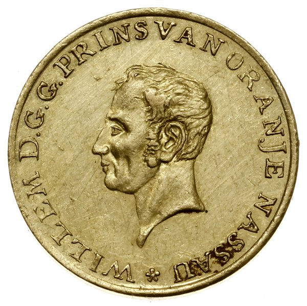 Medal na pamiątkę powstania Królestwa Zjednoczonych Niderlandów i inauguracji rządów Wilhelma Orańskiego, 1814