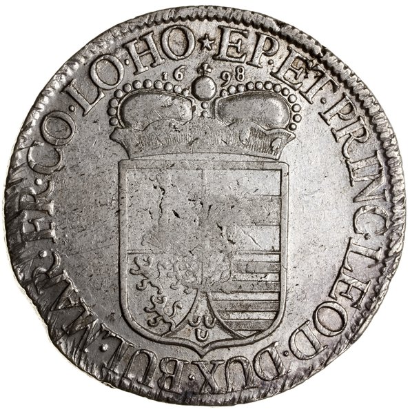 Patagon, 1698; Aw: Popiersie biskupa w prawo, IO