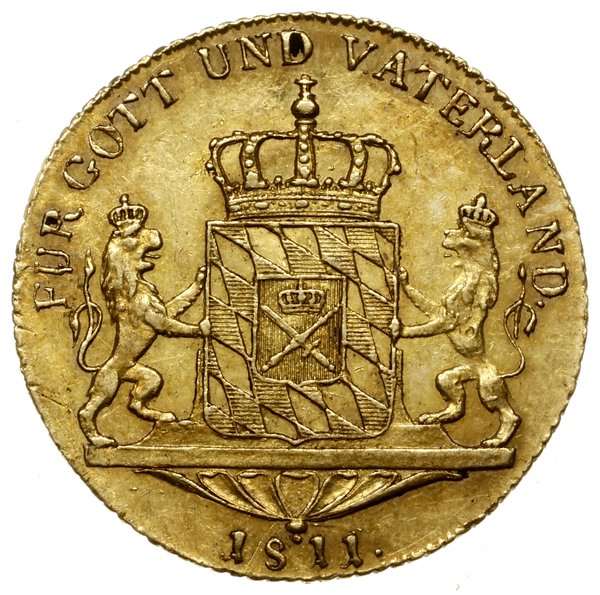 Dukat, 1811, mennica Monachium; AKS 38, Fr. 265,