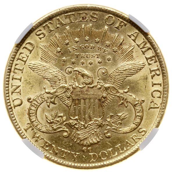 20 dolarów, 1892 CC, mennica Carson City