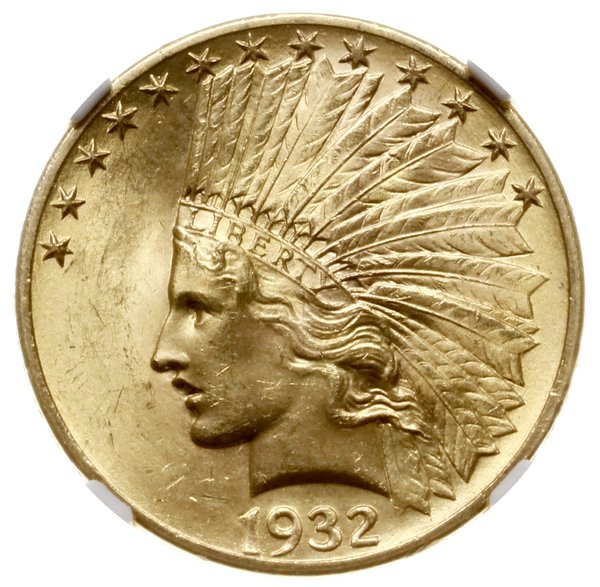 10 dolarów, 1932, mennica Filadelfia