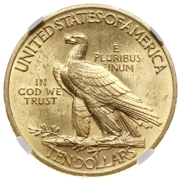 10 dolarów, 1932, mennica Filadelfia; typ Indian