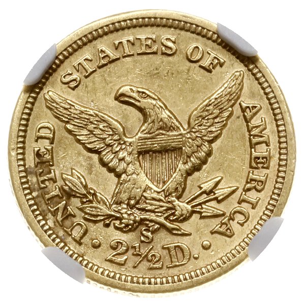 2 1/2 dolara, 1872 S, mennica San Francisco; typ