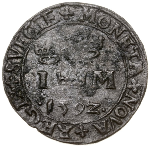 1 marka, 1592, mennica Sztokholm