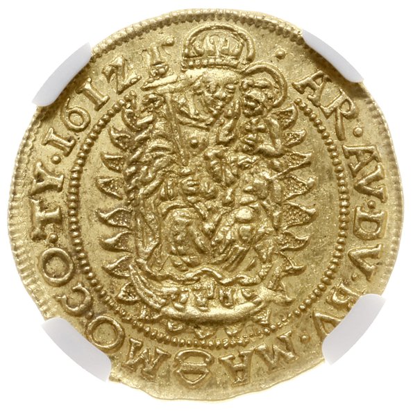 Dukat, 1612 KB, mennica Kremnica; złoto, 3.49 g;