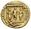 Aureus, 119–122, mennica Rzym; Aw: Głowa cesarza w wieńcu laurowym w prawo, IMP CAESAR TRAIAN HADR..