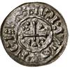 Denar, 1002–1009, mincerz Ag; Aw: Krzyż grecki z rozszerzonymi końcami ramion, w kątach klin, trzy..