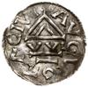 Denar, 1000–1006, mincerz Vilja; Aw: Krzyż grecki, w kątach klin, trzy kulki, klin, pierścień, SIC..