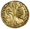 Floren (goldgulden), 1342–1353, mennica Buda (?), mincerz Lóránd; Aw: Lilia, + LODOV - ICI REX; Rw..