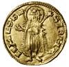 Floren (goldgulden), 1342–1353, mennica Buda (?), mincerz Lóránd; Aw: Lilia, + LODOV - ICI REX; Rw..