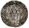 1 öre, 1596, mennica Sztokholm; odmiana z I - Ö na rewersie; Kop. 10521 (R3), Kopicki (ZIIIW) 1316..