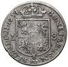 Ort, 1654, mennica Wschowa; pod ukoronowaną, pięciopolową tarczą herbową godło herbu Wieniawa oraz..