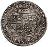 2/3 talara (coselgulden), 1707, Drezno; na rewersie znak menniczy „hak” i litery IL - H (inicjały ..