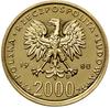 2.000 złotych, 1980, Warszawa; Kazimierz Odnowiciel (1039–1058); Fr. 125, Parchimowicz 348; złoto ..
