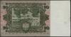 Zielona próba kolorystyczna banknotu 10 złotych emisji 2.01.1928; bez oznaczenia serii i numeracji..
