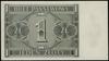 1 złoty, 1.10.1938; seria IG, numeracja 6484934;