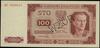 100 złotych, 1.07.1948; seria KC, numeracja 0000