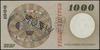 1.000 złotych, 29.10.1965; seria L, numeracja 0000004, perforowany napis WZÓR, (tzw. wzór Jaroszew..
