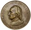 Medal Polska w hołdzie Stanom Zjednoczonym, 1926, projektu Józefa Aumillera, Warszawa; Aw: Popiers..