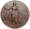 Medal na pamiątkę przyjęcia Polski do Rady Ligi Narodów, 1926, projektu Józefa Aumillera, Warszawa..
