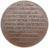 Medal na pamiątkę przyjęcia Polski do Rady Ligi Narodów, 1926, projektu Józefa Aumillera, Warszawa..