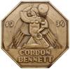 Medal na pamiątkę XXII Pucharu Gordona Bennetta, 1934, projektu Stanisława Repety, Warszawa; Aw: S..